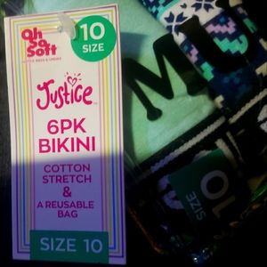 11 Pairs of Justice Panties